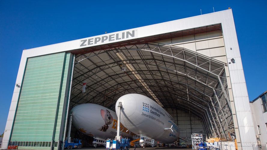 Zeppeline im Zeppelin Hangar